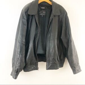 Tannery West Thinsulate leather Black Jacket XL